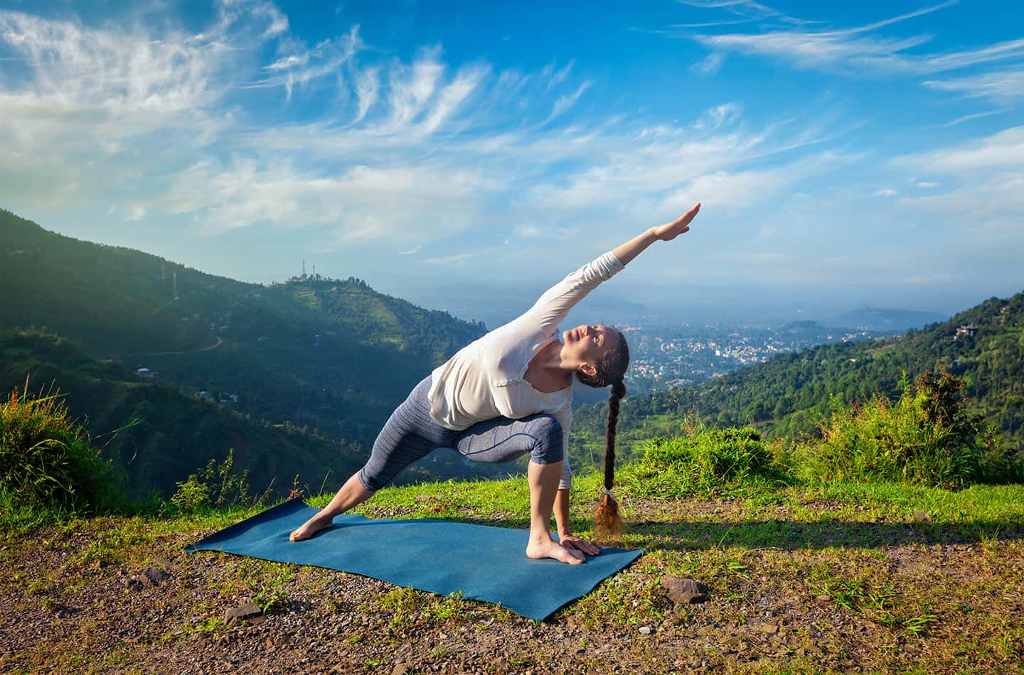 Yoga Übungen gegen Stress
