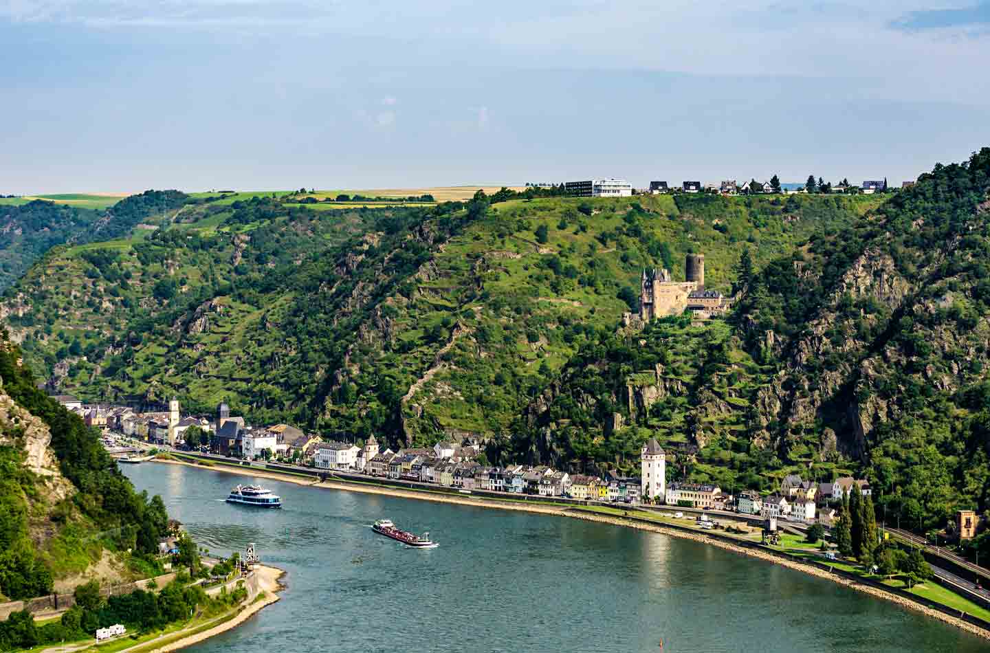 Ausblick auf den Rhein