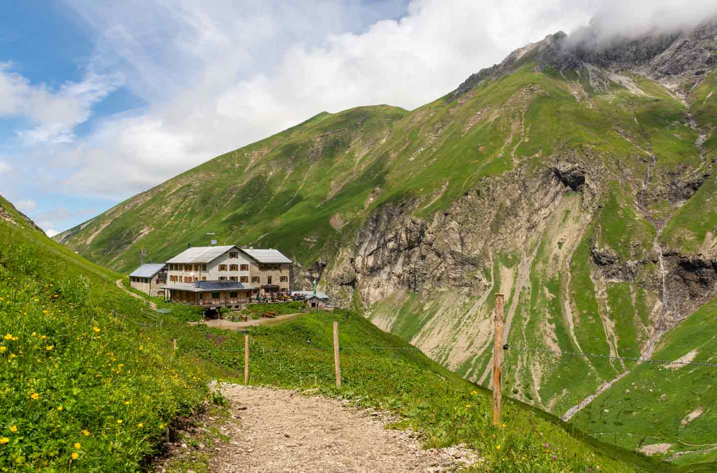Alpenüberquerung - Kemptner Hütte 