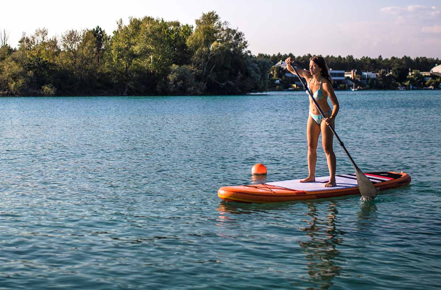 sup stand up paddle frau see