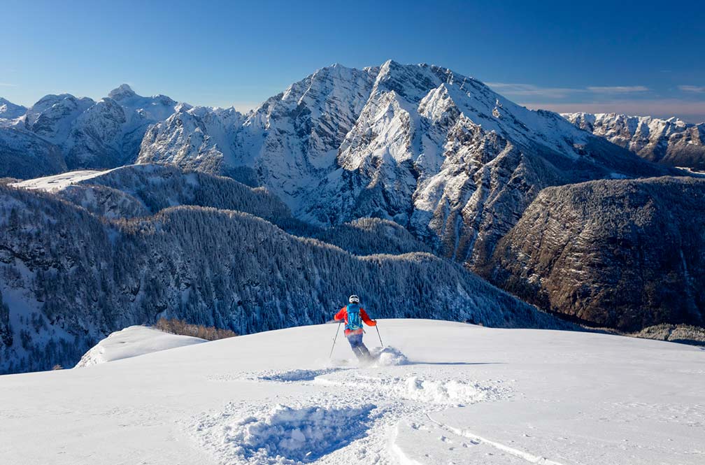 ski tiefschnee alpen