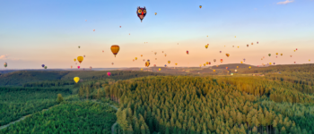 Die 10 schönsten Orte für eine Ballonfahrt in Deutschland