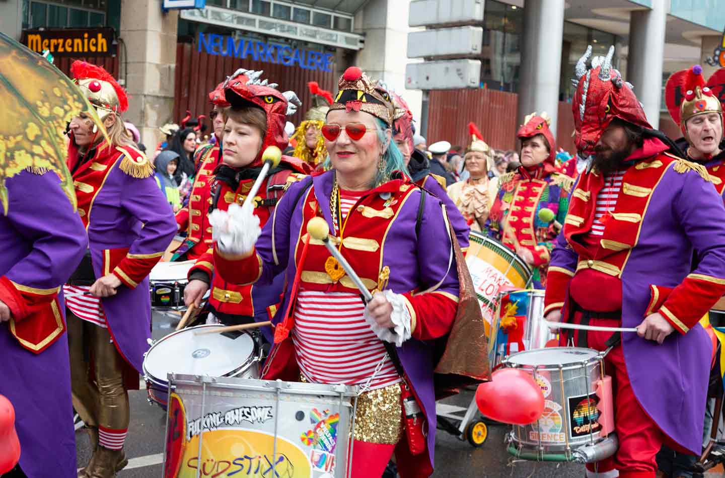 Karnevalsparade in Köln