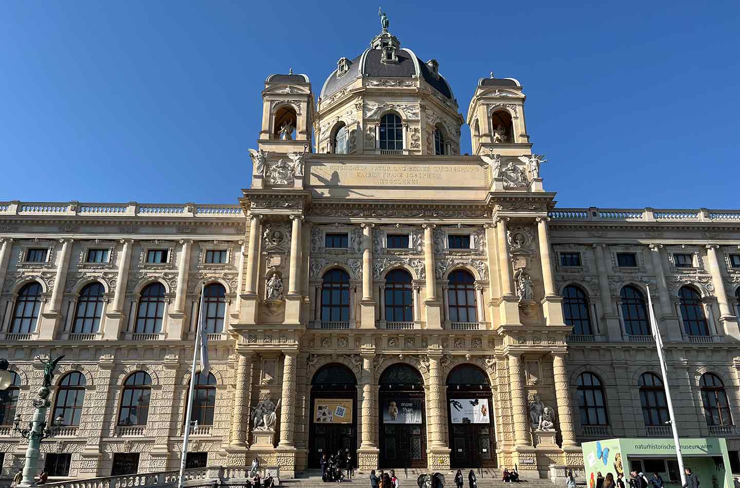 Naturhistorisches Museum im Zentrum von Wien
