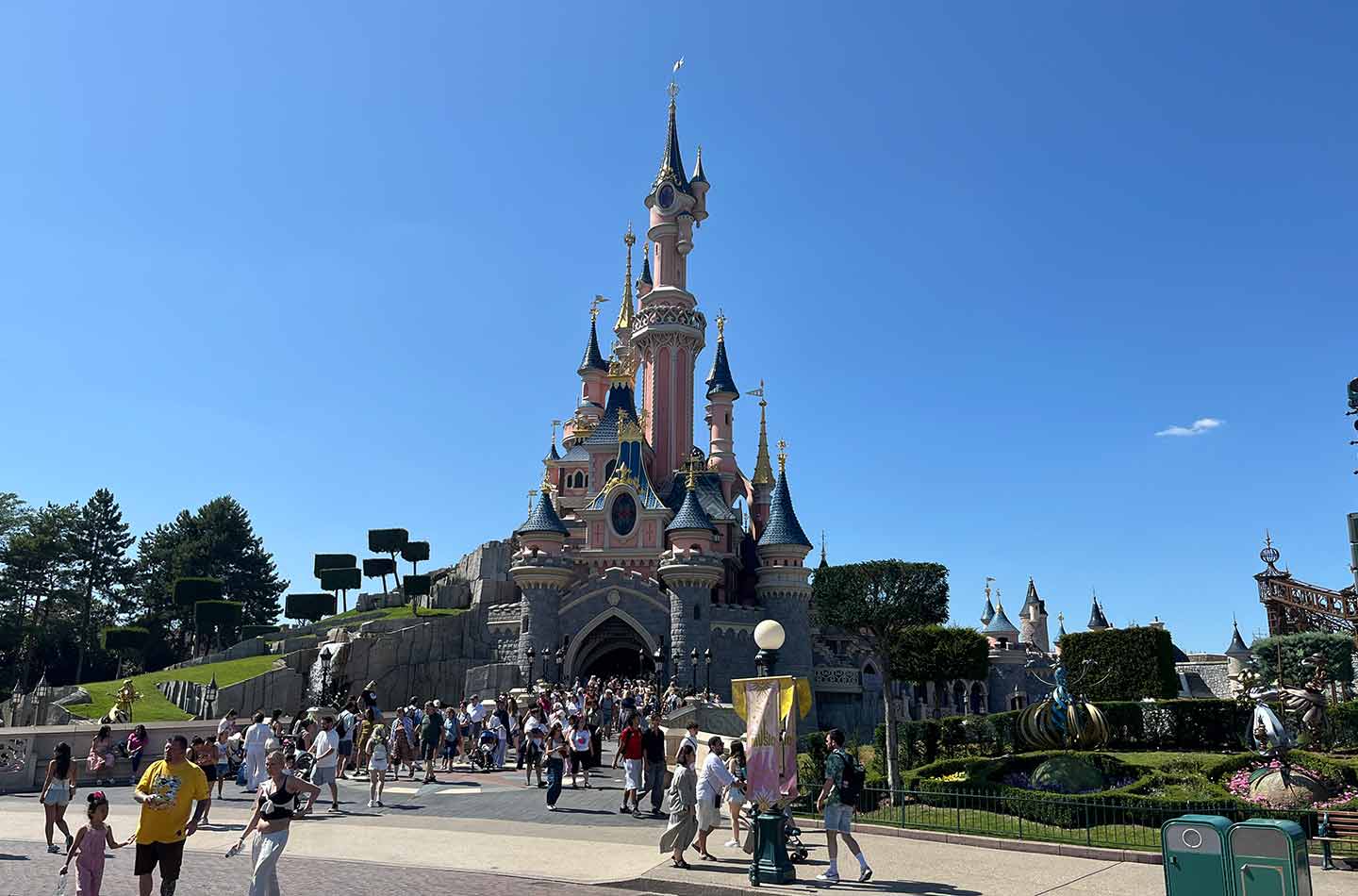 Dornröschenschloss in Disneyland Paris