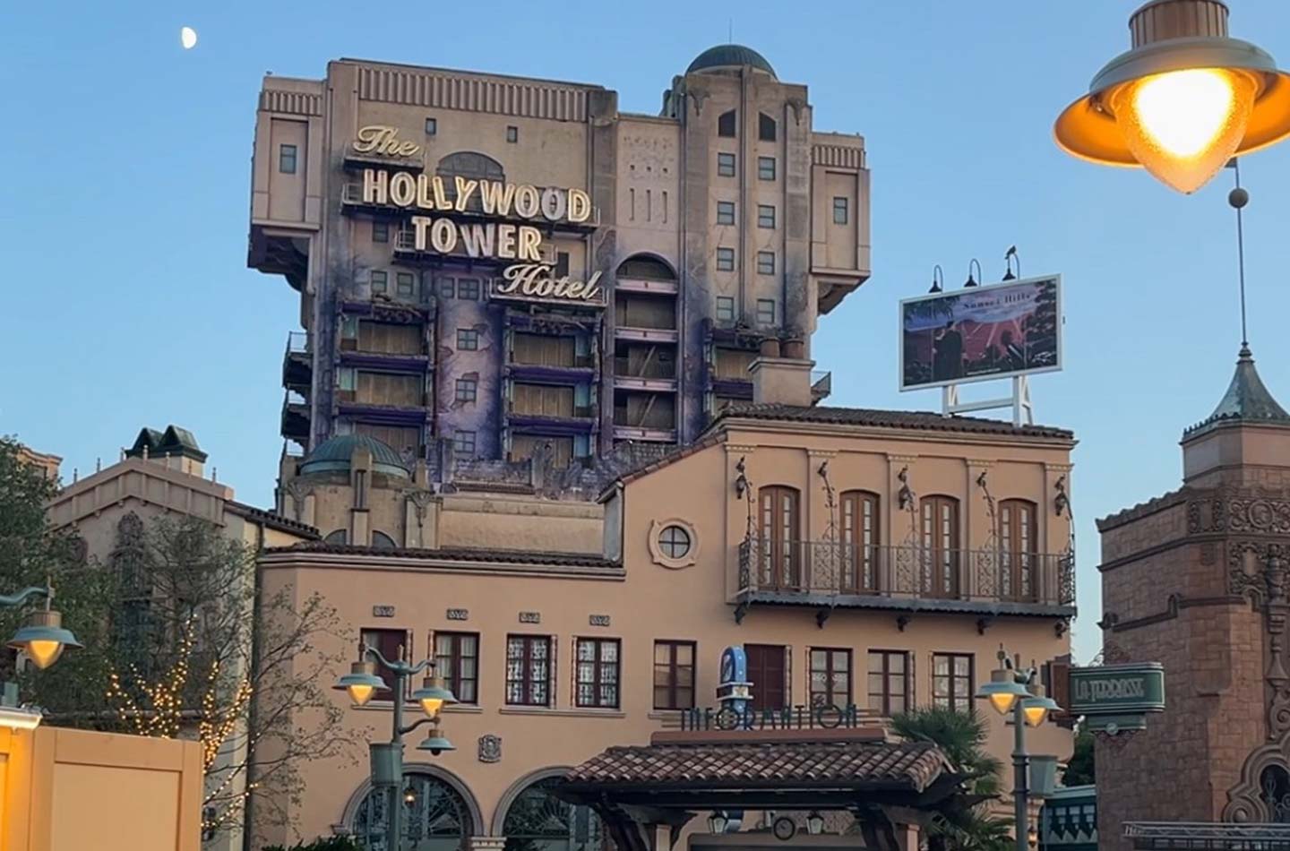Der Tower of Terror in Disneyland Paris