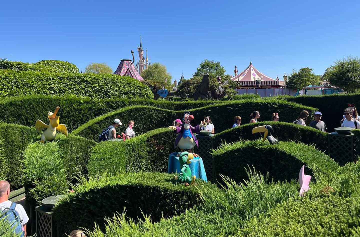 Alice's Labyrinth in Disneyland Paris