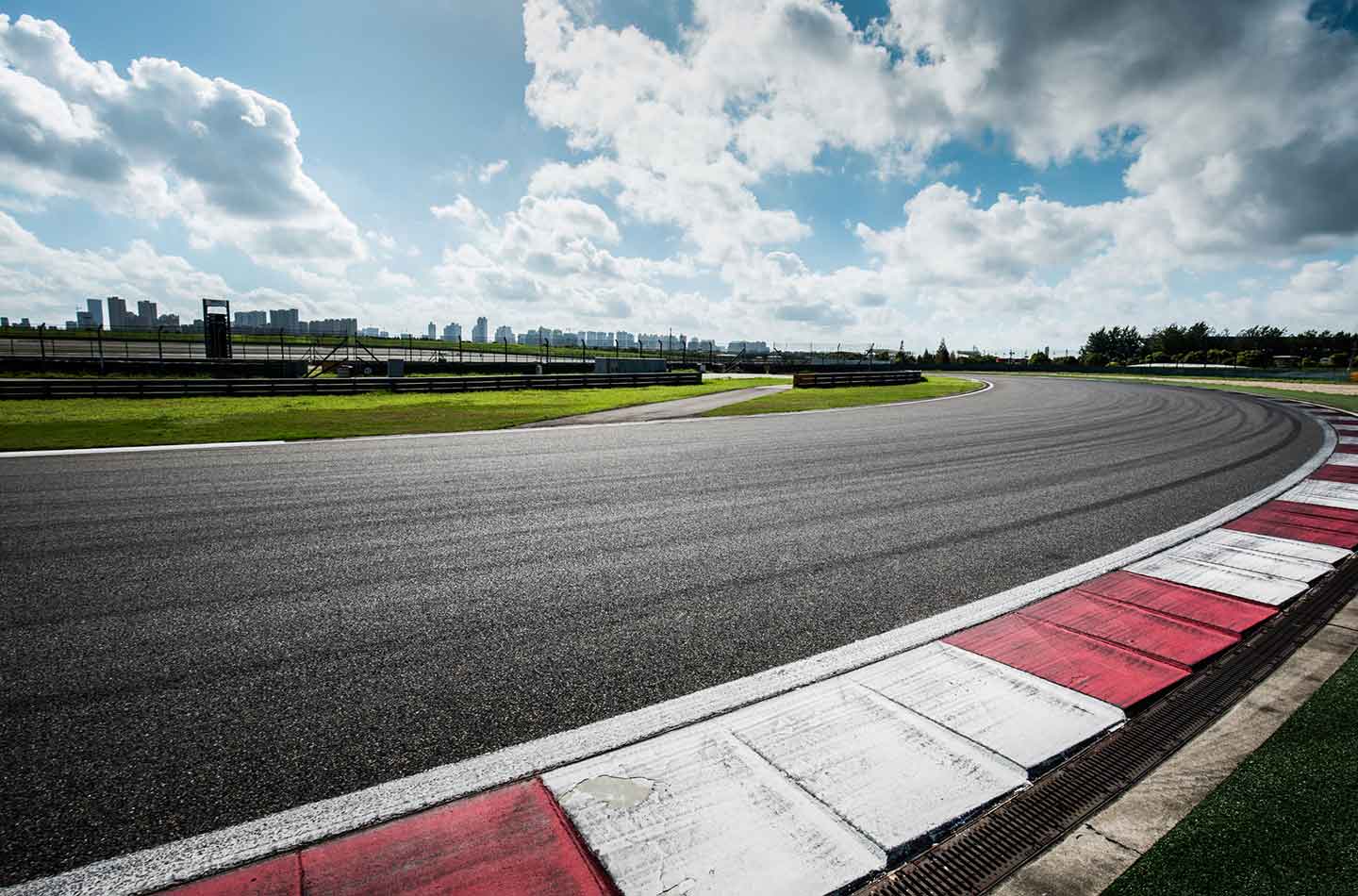 Eine Rennstrecke