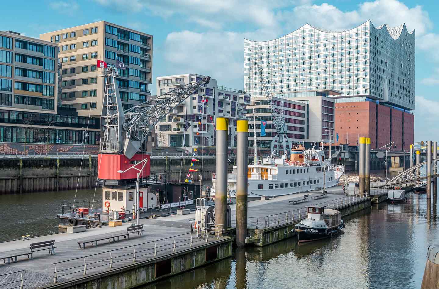 Die Elbphilharmonie in Hamburg