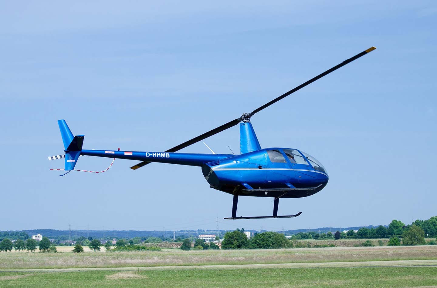 Helikopter in der Luft