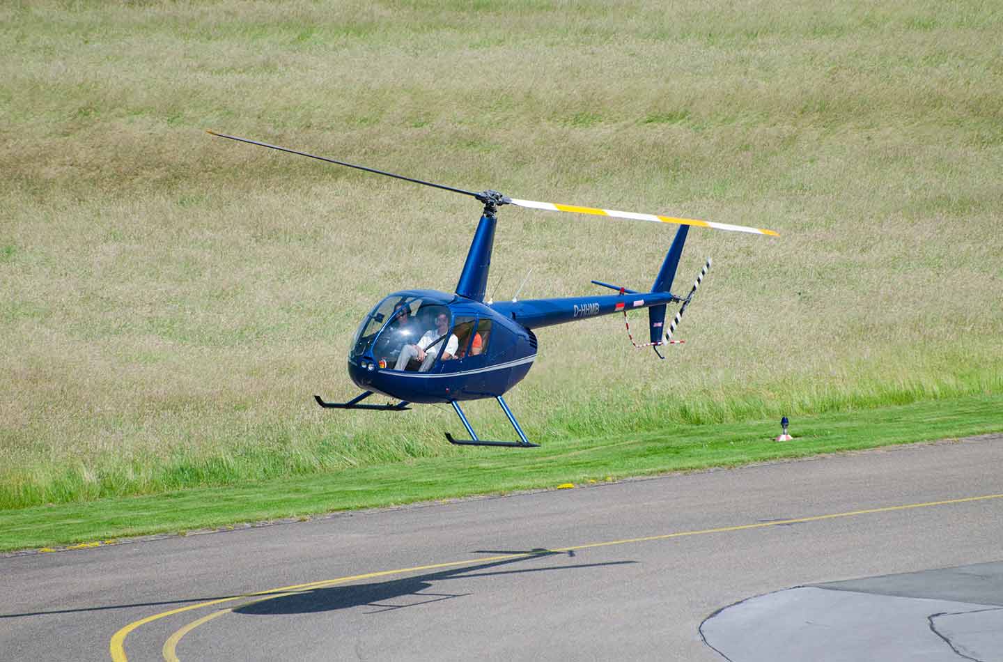 Helikopter in der Luft