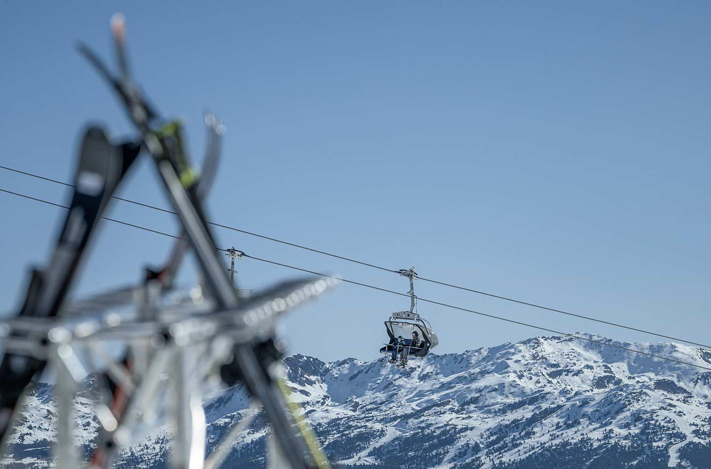 Schneekarhütte in der Schweiz